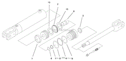 HYDRAULIC CYLINDER NO. 99-3051