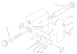 HYDRAULIC VALVE ASSEMBLY NO. 99-3018