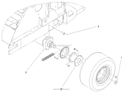 REAR WHEEL ASSEMBLY