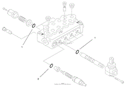 HYDRAULIC VALVE ASSEMBLY NO, 98-4732