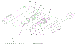 KIT-HYDRAULIC CYLINDER NO. 100-4163