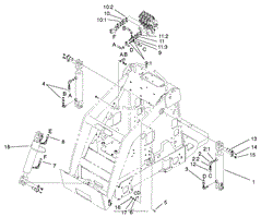 HYDRAULIC CYLINDER INSTALLATION ASSEMBLY