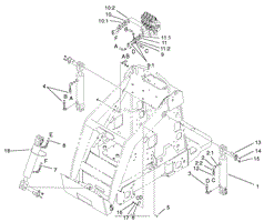 HYDRAULIC CYLINDER INSTALLATION ASSEMBLY