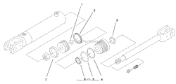 HYDRAULIC CYLINDER NO. 99-5104