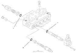 HYDRAULIC VALVE ASSEMBLY NO. 99-3032