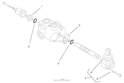 HYDRAULIC VALVE ASSEMBLY NO. 99-3072