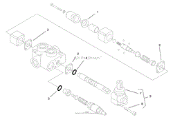 HYDRAULIC VALVE ASSEMBLY NO. 99-3077