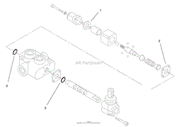 HYDRAULIC VALVE ASSEMBLY NO. 99-3072