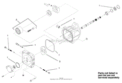 HYDRAULIC PUMP ASSEMBLY NO. 98-8432 AND 98-8431