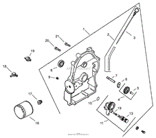 OIL PAN/LUBRICATION (CH20S 64656 KOHLER)