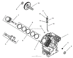 CRANKSCASE ASSEMBLY KOHLER CH20S-64656