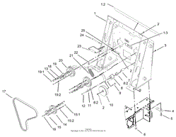 LOADER TOWER AND DRIVE ASSEMBLY