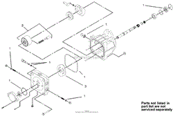 HYDRAULIC PUMP ASSEMBLY NO. 106-5705 AND 106-5706