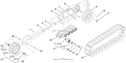 TRACK AND TRACTION ASSEMBLY