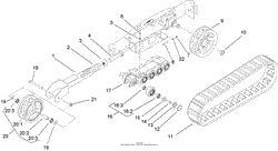 TRACK AND TRACTION ASSEMBLY