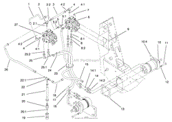 TRACTION HYDRAULICS ASSEMBLY