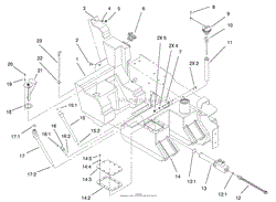 FUEL AND HYDRAULIC TANK ASSEMBLY