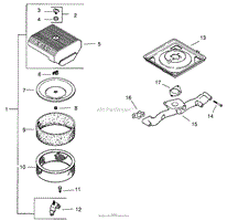 GROUP 10-AIR INTAKE/FILTRATION (CH20S 64637 KOHLER)