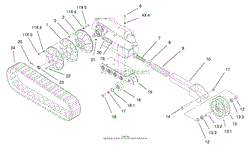 TRACK AND TRACTION ASSEMBLY