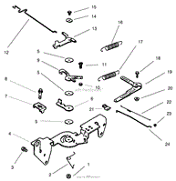 ENGINE CONTROLS (CH20S 64637 KOHLER)