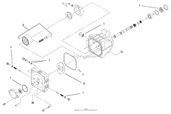 HYDRAULIC PUMP ASSEMBLIES NO. 98-8432 AND 98-8431