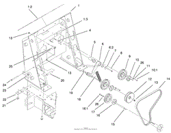 LOADER TOWER AND DRIVE ASSEMBLY