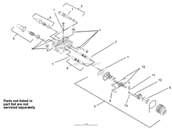 2-SPOOL VALVE ASSEMBLY NO. 95-3536