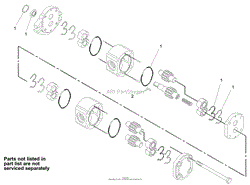 HYDRAULIC GEAR PUMP ASSEMBLY NO. 98-2752