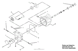 LEFT HAND HYDRAULIC PUMP ASSEMBLY NO. 98-8432