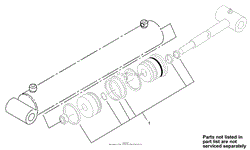 LIFT CYLINDER ASSEMBLY NO. 99-6162