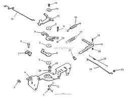 ENGINE CONTROL ASSEMBLY KOHLER CH730S-0072