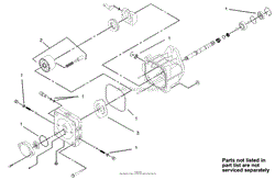 LEFT HAND HYDRAULIC PUMP ASSEMBLY NO. 98-8432