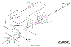 HYDRAULIC PUMP ASSEMBLY NO. 98-8432 AND 98-8431