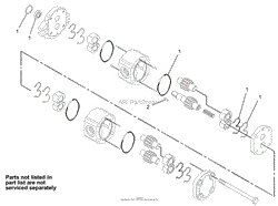 HYDRAULIC GEAR PUMP ASSEMBLY NO. 98-2752