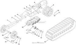 TRACK AND TRACTION ASSEMBLY