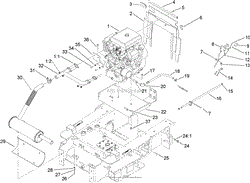 ENGINE AND MOUNT ASSEMBLY