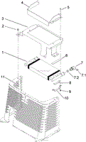 HYDRAULIC OIL COOLER ASSEMBLY