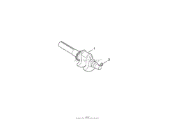 CRANKSHAFT ASSEMBLY KOHLER CH730-0132