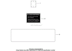 DECAL ASSEMBLY KOHLER CH730-0162