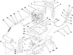 ENGINE AND MOUNT ASSEMBLY