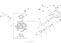 FUEL SYSTEM ASSEMBLY KOHLER CH730-0162