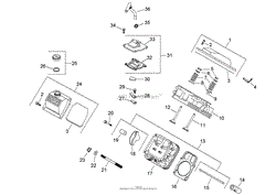 HEAD, VALVE AND BREATHER ASSEMBLY KOHLER CH730-0162