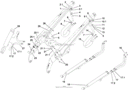 LOADER ARM HYDRAULIC ASSEMBLY