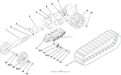 TRACK AND TRACTION ASSEMBLY