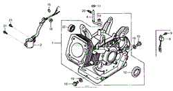 CYLINDER BARREL ASSEMBLY HONDA GX390K1QNE2