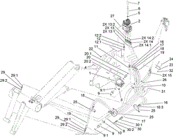 LOADER ARM HYDRAULIC ASSEMBLY