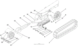 TRACK AND TRACTION ASSEMBLY