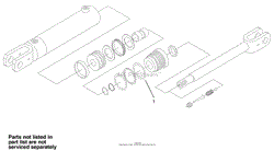 KIT-HYDRAULIC CYLINDER ASSEMBLY NO. 100-4163