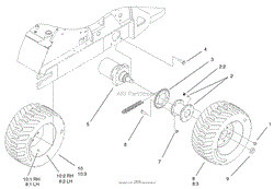 REAR WHEEL ASSEMBLY