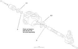 HYDRAULIC SELECTOR VALVE ASSEMBLY NO. 99-3072